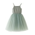 thumbnail image 1 of Zhuashum Baby Girls Tutu Dress Toddler Cotton Tutu Dress Tulle Dresses Girl Strap Sleeveless Princess Dress,Size:4-5 Years, 1 of 6