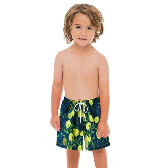 ZHUASHUM Boys Swimming Trunks Cute Cartoon Swim Toddler Bathing Swimsuit Suit Beach Shorts Boys Boys Swimwear A 4-5 Years