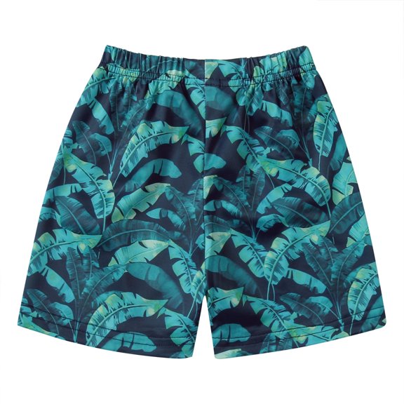 ZHUASHUM Swimming Trunks Boys Toddler Swimming Suits Boys Shorts Beach Bathing Fahsionable Cartoon Prints Swimwear C,Size:3-4 Years