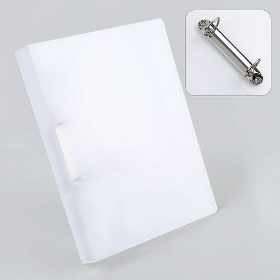 ZHUGUO Cheap School Supplies!Office Supply Accordion File Organizer File Folder Test Paper Organizer Flipchart Folder A4 Insert Transparent Information Book Four Holes Punched Flipchart
