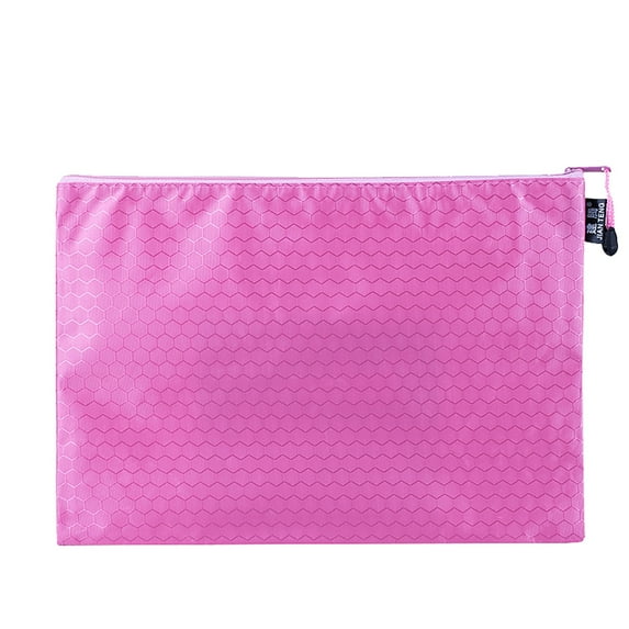 Lunanne Office Supplies!School Supplies College A4 Soccer Pattern File Bag Thickened Canvas Zipper Bag File Bag Student File Stationery Bag