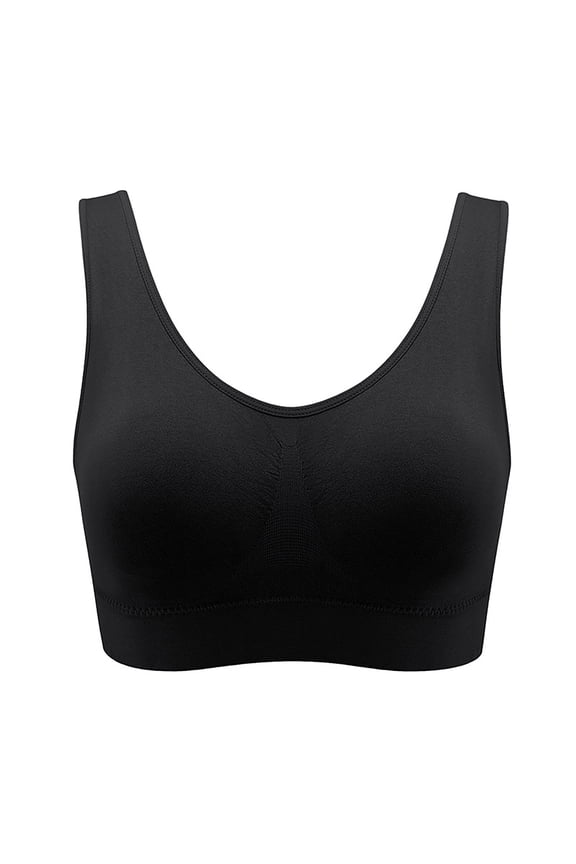 Bras for Women in Clearance Women's Solid Seamless Yoga Suit Quick Drying Yoga and Beautiful Back Gathering Quick Drying Sports Bra Plus Size Bras for Women Queen Push Up In Clearance