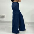 thumbnail image 1 of ZHUGeLI Cargo Pants Women High Waisted Casual Wide Leg Womens Cargo Pants Baggy Y2K Cargos Pants with Pockets, 1 of 5