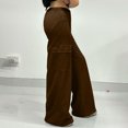 thumbnail image 1 of ZHUGeLI Cargo Pants Women High Waisted Casual Wide Leg Womens Cargo Pants Baggy Y2K Cargos Pants with Pockets, 1 of 5