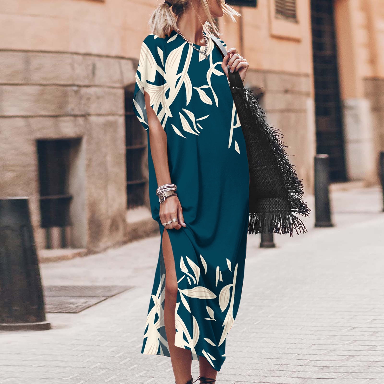 Fit and flare semi formal dress sale