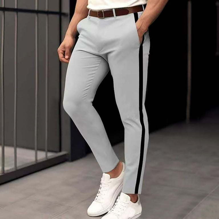 ZHUGeLI Golf Pant for Mens Casual Slim Fit Stretch Dress
