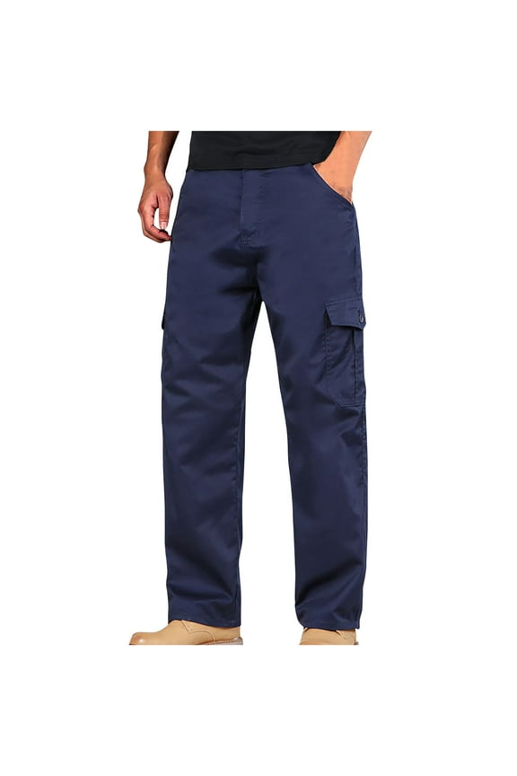 Ripstop Water Resistant Cargo Tactical Pants for Men EDC Hiking Work Military Army Pants with Multi Pockets
