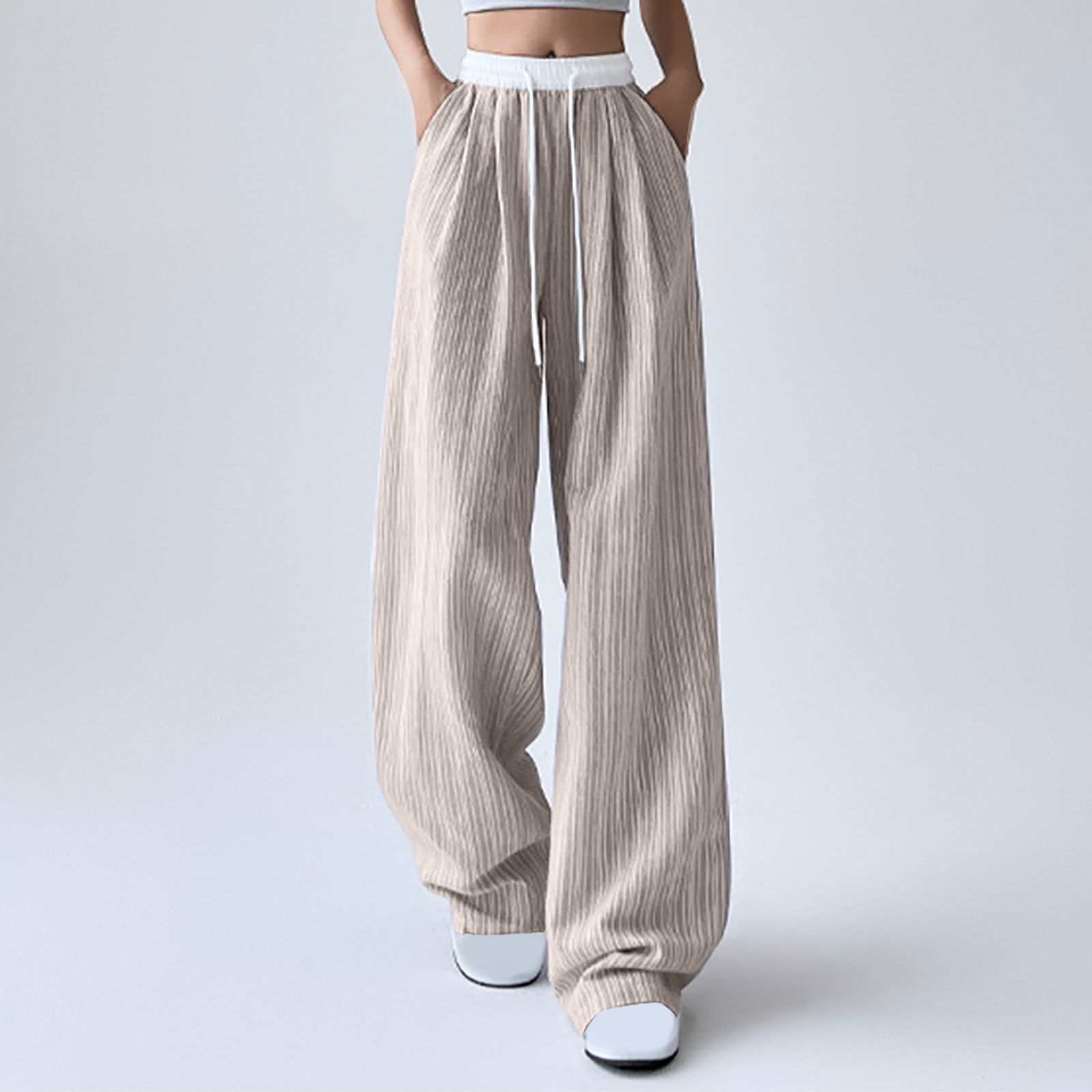 ZHUGeLI-Vertical-Striped-Pants