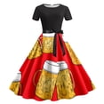 thumbnail image 1 of ZHUGeLI Women's Dress Maxi Wrap Dress German Dirndl Dress Bavarian Dirndl Beer Dress Stage Performance Costume, 1 of 2