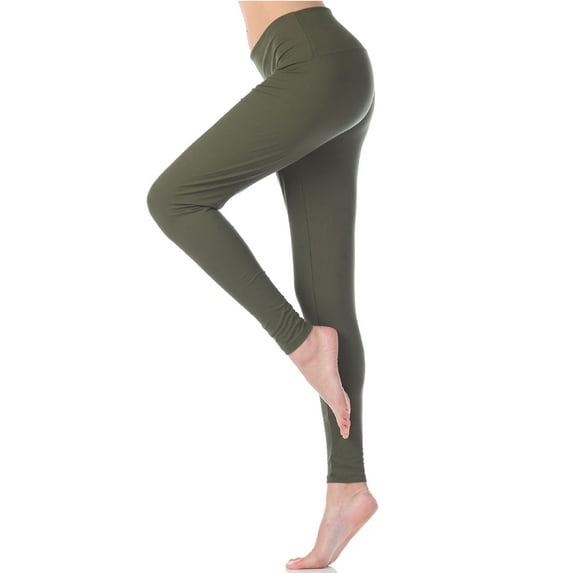 ZHUGeLI Women's High Waisted Tummy Control Workout Leggings Ultra Soft Yoga Pants