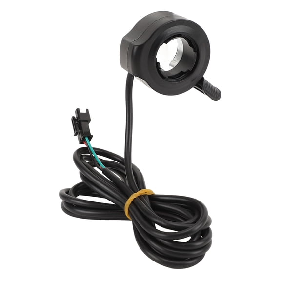 ZHUOPAI 130X Electric Bike Thumb Throttle 3 Pin SM Plug Left Right Universal 22mm / 0.87 inches Electric Scooter Finger Accelerator 24V-72V High Sensitivity Speed Control Grips