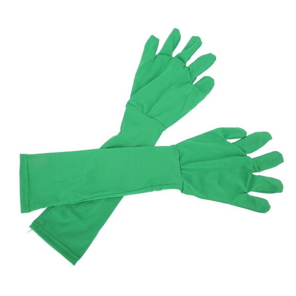 ZHUOPAI 2Pcs Universal Chromakey Green Screen Gloves for Photography Photo Video Film Post Production