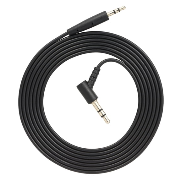 ZHUOPAI 3.5mm to 2.5mm Audio Cable Standard Replacement Headphone Extension Cord for Bose OE2 Headphones 4.9ft / 150cm TPE Tinned Copper Wire Black