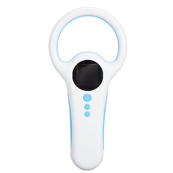 ZHUOPAI Animal Microchip Scanner Pet ID Reader Wireless Bluetooth 2.4G USB 3 Modes handheld barcode scanner with 1.44 Inch TFT LCD Screen for Pig Dog Cat Sheep Horse Vet tracking
