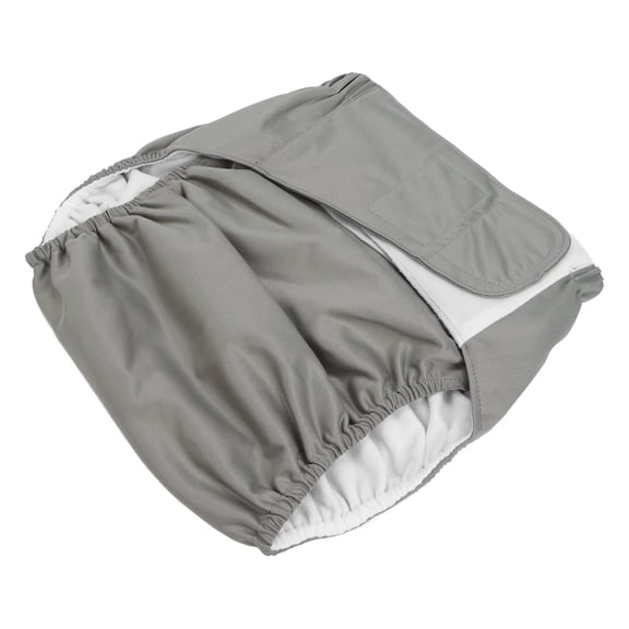 ZHUOPAI Cloth Adult Diaper for Elderly and Disabled, Reusable Washable Breathable Adjustable Incontinence Nappy Underwear, Waterproof Absorbent Protective Cover Pant (13.8-49.2 inches / 35-125 cm)