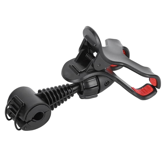 ZHUOPAI Golf Club Mobile Phone Stand Shooting Clip Stick, Adjustable 360 Degree Rotation Phone Bracket for Swing Action Record, Posture Correction & Live Broadcast, Universal Fit, Black