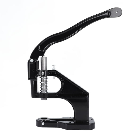 ZHUOPAI Grommet Tool Kit High Hardness Alloy Steel Heavy Duty Eyelet Grommet Machine Manual Hand Press Puncher for Fabric Canvas Tarp Banners with Double Units Comfort Grip Design, 9.84 in / 25 cm