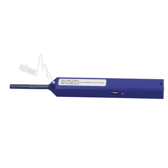 ZHUOPAI Optical Fiber Cleaning Pen, Pro Connector End Face Cleaner for LC MU 1.25mm Connectors, Essential Network Cleaning Tool Kit for Tech Maintenance, 1 Pack (7.48 inches / 19.0 cm)