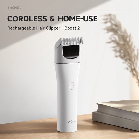 ZHUOPAI Portable Cordless Hair Clippers for Men Rechargeable Electric Trimmer Shaver Multi-Functional Beard Grooming Kit 1200mAh Battery Adjustable Blade White 6.6 inches / 16.8 cm