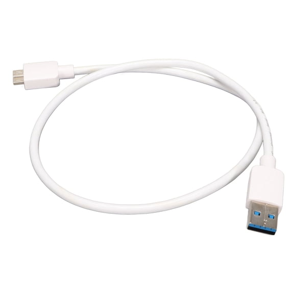 ZHUOPAI USB 3.0 Micro B to Type A Data Cable for Mobile Hard Drives, 9 inches / 22.86 cm