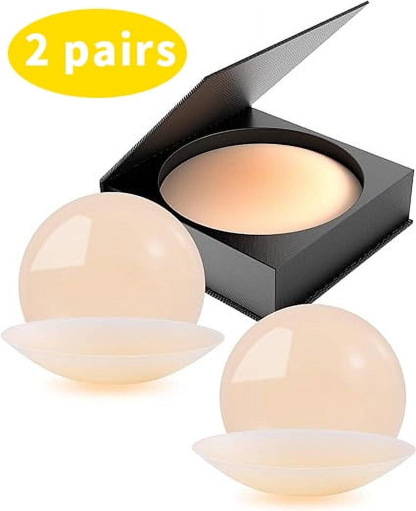 Diulit Multicolor Nipple Covers - 6 Pairs Pasties For Rave, Swimwear & Sheer Tops - View #4