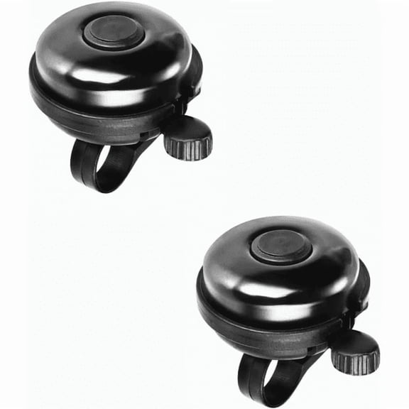 ZHUYING 2 pack Classic Bike Bell, Aluminum Bicycle Bell, Loud Crisp Clear Sound Bicycle Bike Bell for Adults Kids