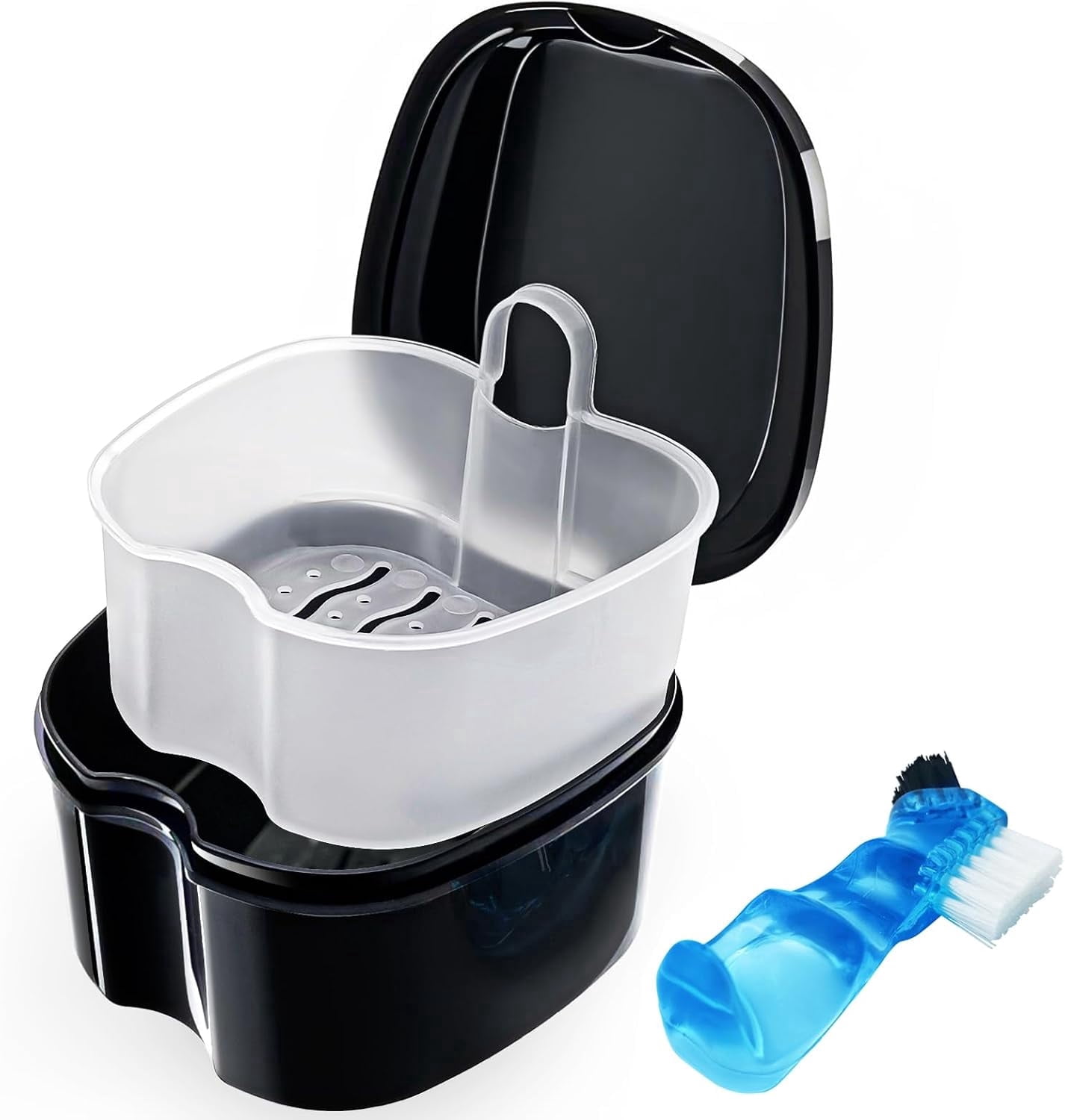 ZHUYING Denture Soaking Container Partial Denture Case, Orthodontic ...