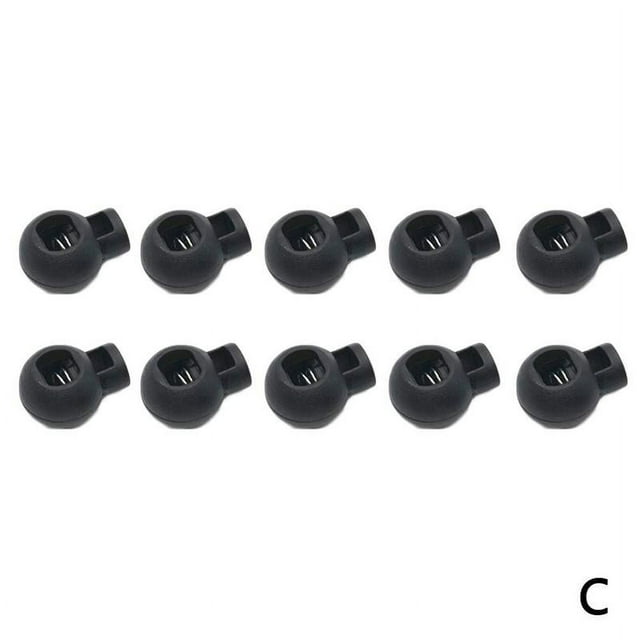 ZHXXCUM 10PCS Shoe Lace Shoelace Buckle Rope Clamp Lock Cord Sports
