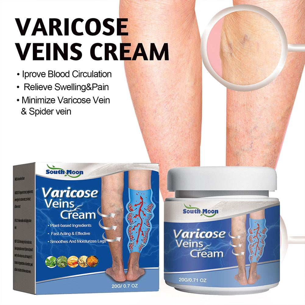 ZHXXCUM 20g Vein Repair Cream Varicose Massage Relieve Earthworm Leg Repair Pain Swelling Active Cream