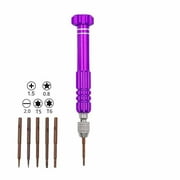 ZHXXCUM 5 In 1 Pentalobe Screwdriver Precision Tool For iPhone Repair Set PC