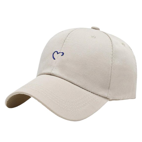 ZHXXCUM Duck Tongue Baseball Cap Letters Embroidered Sun Hat Outdoor Sports