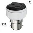 thumbnail image 1 of ZHXXCUM E27 Lamp Light Socket Holder Screw Bulb Convert To Outlet US v EU Power HOT, 1 of 1