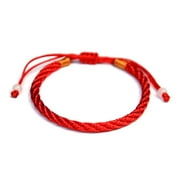 ZHXXCUM Lovers Weave Red String Bracelet New Year Bracelet Jewelry Red String