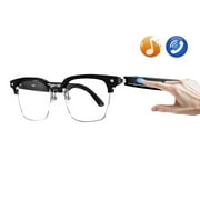 ZHXXCUM Smart Glasses Listenable Songs Polarized Bluetooth Sunglasses Builtin Mic Speakers Voice Assistant Smart Glasses with Blue Light Filter Bluetooth Glasses for Men and Women