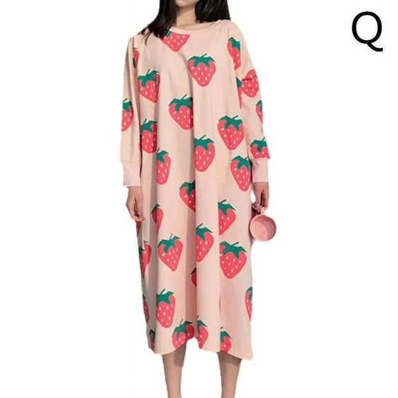 ZHXXCUM Women Short Sleeve Nightgown Sleepwear Pajamas Cotton Sleep Dress Nightshirt