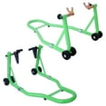 ZHYNNG Motorcycle Stand 1000LB Sport Bike Front and Rear Wheel Lift Swingarm Paddock Stands