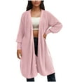 thumbnail image 1 of ZHYou Oversized Knit Cardigans for Women Thick Long Sleeve Loose Long Sweaters with Pockets, 1 of 6