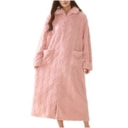 white christmas dresses Ranibagh Quilted Cotton Robe main image 0