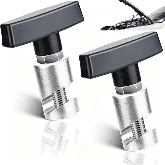 ZHZFKQ 2 Pcs Car Hood Prop Struts Clamp,Hood Strut Clamp,Car Lift Support Retaining Clip,0.43 Inch Hood Lift Support Clip for Car,Automotive Tools for Tailgate Hatch Car Trunk