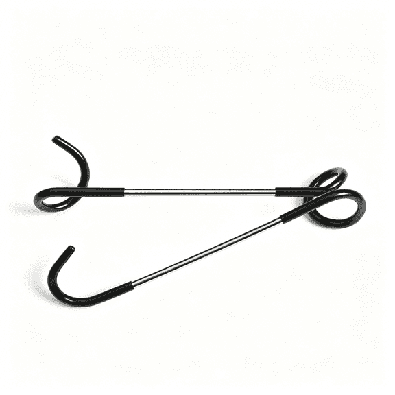ZHZFKQ 2 Pcs Wrap Hooks Bird Feeder Pole Attachment Extra Feeder Arm Addition Pole Hook Birdfeeder Accessories for Hanging Bird Feeders