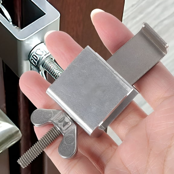 ZHZFKQ 2026 New 2Pcs Safety Locks Secure Inside Door Locks for Travelers for Hotels, Dorms, Vacation Rentals, Home, Travel Security, Privacy.