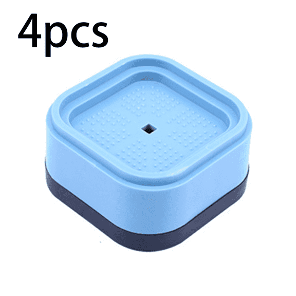 ZHZFKQ 2026 New 4Pcs Furniture Risers Raised Dot Design Buffet Risers Grips Foot Risers Blue for Home Furniture Desks Tables Bed Lifting Space-Saving Easy Storage