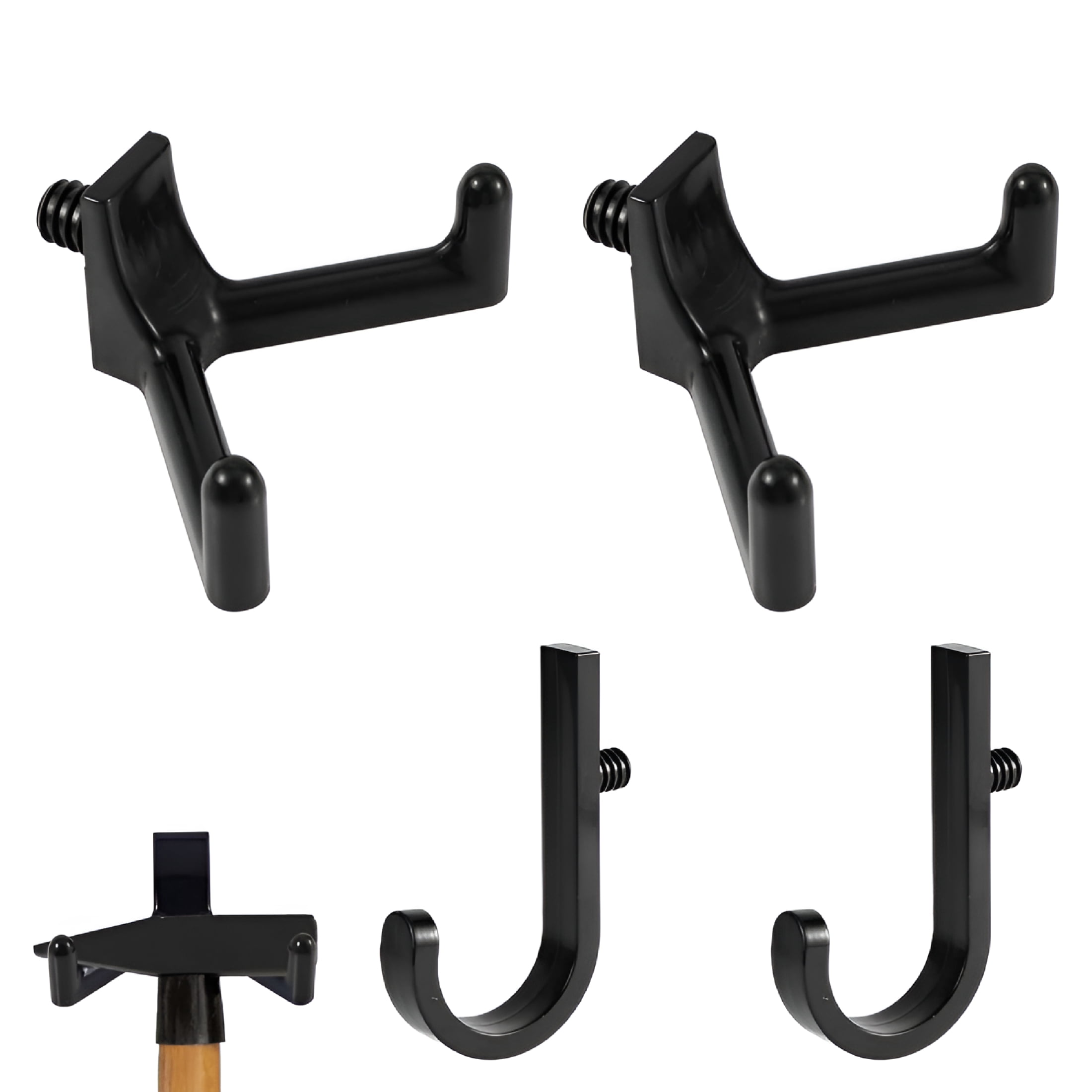 ZHZFKQ 2026 New 4Pcs Tool Hooks, Single-Head J Hook and Double-Head ...