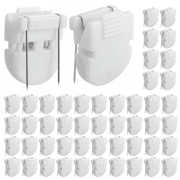 ZHZFKQ 2026 New 50Pcs Cubicle Clips for Fabric Panels Strong Hold Mini Office Partition Hangers Messages Hangers for Notes Photos Workspace