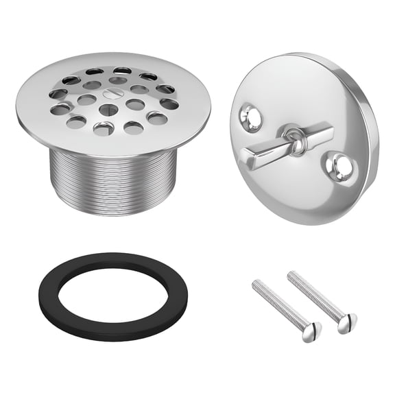 ZHZFKQ 2026 New Anti-Hair Clogging Drain Plug and Tub Drain Kit Acrylonitrile Butadiene Styrene Hair Stopper for Bathtub Drain,Metal,Durable