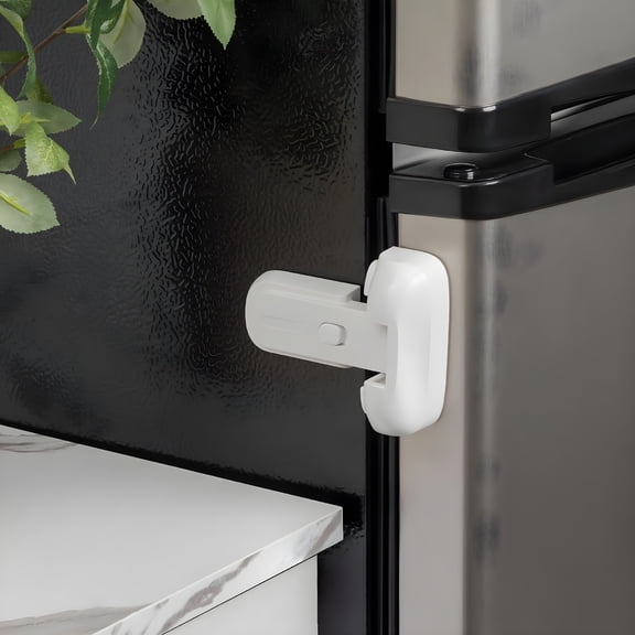 ZHZFKQ 2026 New Child Proof Refrigerator Lock-Fridge / Freezer Lock,Easy to Install Child Lock for Fridge Refrigerator Locks for Home,Daycare,Kitchen,Pantry,Rv