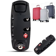 ZHZFKQ 2026 New Combination Lock Tsa Customs Lock Fixed Luggage Padlock Luggage Travel Lock,3 Digits Self-Setting A Variety of Different Combinations Luggage Bag Travel Security Code Lock