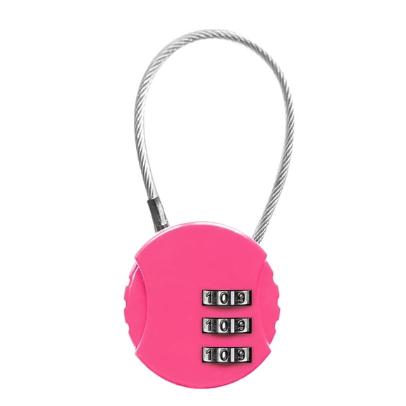 ZHZFKQ 2026 New Combination Padlock 3 Digit Security Lock Travel Outdoor Gym School Bag Lockers