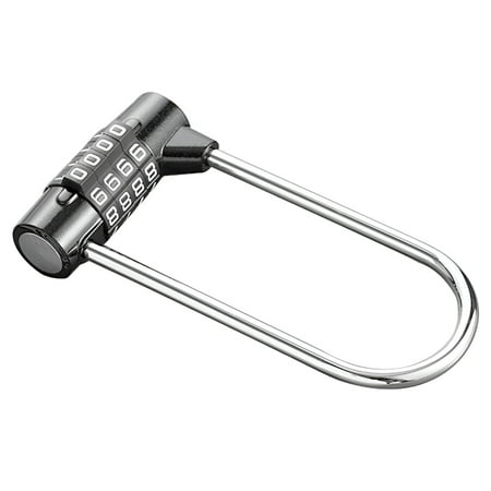 ZHZFKQ 2026 New Digital Combination Padlock Long Lock Reset Padlock Combination Lock, for Lockers, Gym, Luggage, Backpack, Gate, Travel, Storage, Home, Security