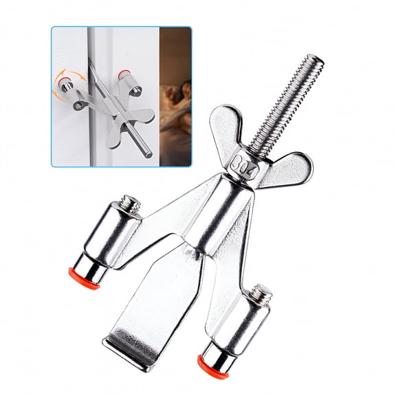 ZHZFKQ 2026 New Hotel Door Locks for Travelers Security, Door Locks for Kids Portable Door Lock Plug for Hotel Rooms, Travel, Personal Security, Child Safety, Temporary Door Locks.